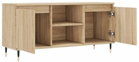 Móvel de TV 104x35x50 cm derivados de madeira carvalho sonoma