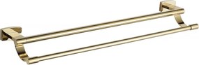 Mexen Zoja cabide duplo para toalhas, dourado - 7019125-50