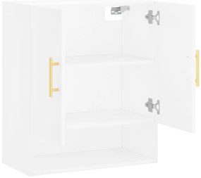 Armário parede 60x31x70 cm derivados de madeira branco