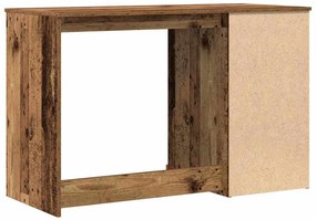 Escrivaninha vidaXL com Armazenamento em Madeira Velha 50x115x75 cm em