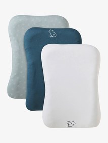 Lote de 3 capas para colchão de mudas azul-acinzentado
