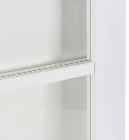 Conjunto de Porta Deslizante com Hardware vidaXL Branco 78x211 cm Made