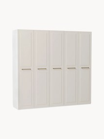 Roupeiro modular com portas articuladas Charlotte, L 250 cm, vários tamanhos