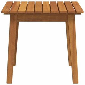 Mesa Lateral 45 x 45 x 40 cm em madeira de acácia sólida