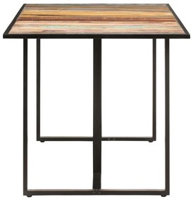 Mesa de jantar 160 cm madeira recuperada maciça