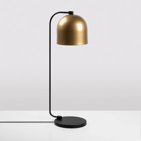 Candeeiro de Mesa Epika – Dourado/Preto – 17 x 22 x 60 cm