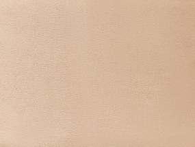 Tamborete com arrumação em veludo creme NEELY Beliani