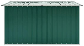 Caixa de arrumação para jardim 171x99x93 cm verde