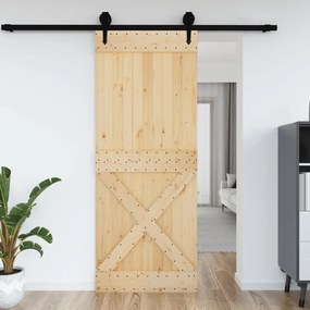 vidaXL Porta NARVIK 90x210 cm madeira de pinho maciça