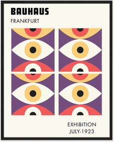 Impressão digital emoldurada Bauhaus Frankfurt Exhibition