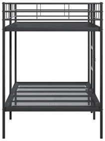Beliche sem colchão 107x203 cm aço preto