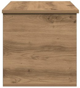 Caixa de Armazenamento vidaXL Carvalho Artisan 90x35x35 cm Madeira de