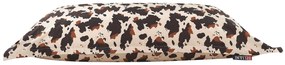 Pufe almofada 140 x 180 cm padrão de vaca FUZZY Beliani