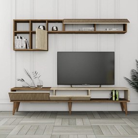 Unidade de TV Milan – Nogueira – 180x40x35 cm