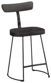 Bancos de bar 2 pcs 49x43x79 cm madeira de mangueira maciça