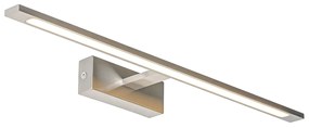 Candeeiro de parede em aço 62 cm c/ LED IP44 - Jerre