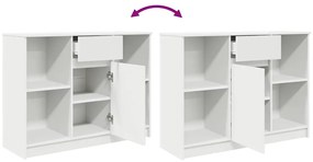 Aparador c/ gaveta 101x35x76 cm derivados de madeira branco