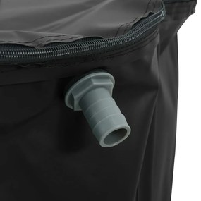 Depósito de água dobrável com torneira 380 L PVC