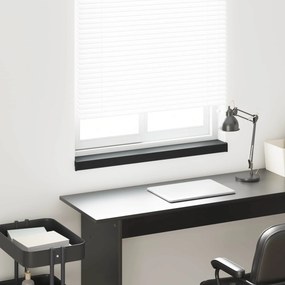 vidaXL Soleira de Janela Preto com Textura de Madeira PVC