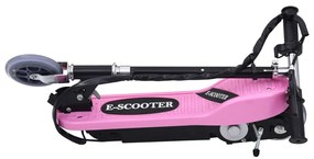 Trotinete elétrica 120 W cor-de-rosa