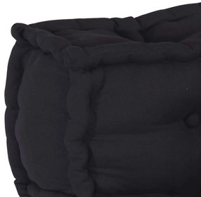 Puffs Modulares 4 pcs em Tecido Antracite