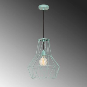 Candeeiro Fellini – Azul – 37 cm de diâmetro, 137 cm de altura