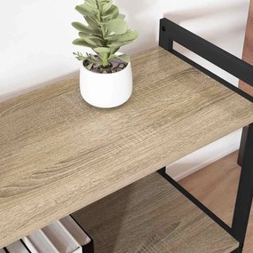 Estante Carvalho sonoma 80 x 30 x 83 cm Aglomerado