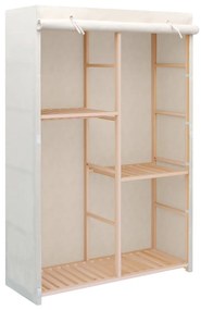 247108 vidaXL Roupeiro/guarda-roupa 3 prateleiras 110x40x170 cm