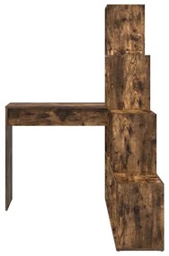 Secretária de canto Carvalho fumado 101,5 x 149,5 x 149,5 cm