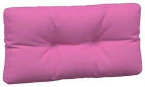 Almofadões para móveis de paletes 7 pcs tecido rosa