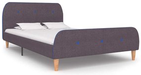 Estrutura de cama sem colchão 120x190 cm tecido