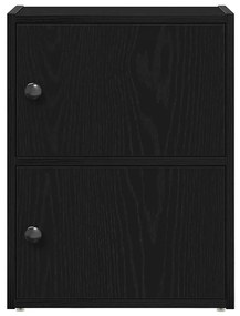 Estante 40x24x52 cm derivados de madeira carvalho preto