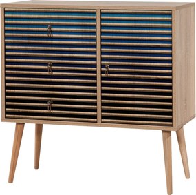 Cómoda Verybox – Carvalho Sonoma – 90x90x40 cm