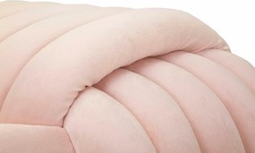 Puff Softy Pink - Veludo Rosa - 90 cm x 45 cm x 45 cm