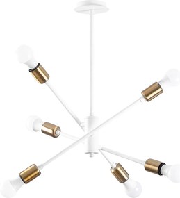 Candeeiro de Teto Ozbest – Branco – 55 x 55 cm