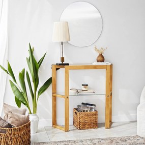 Cômoda Trapezoid – Carvalho – 85x85x31 cm