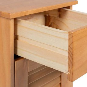 Conjunto de Móveis para Banheiro com gaveta 4 pcs castanho mel
