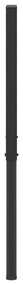 Estruturas bancada ajustáveis 2 pcs 55x(69-95,5) cm metal preto