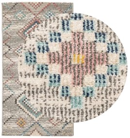 Tapete de interior e exterior design vintage ARBIZU 80x150 cm