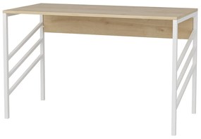 Secretária de Estudo Josephine – Branco Carvalho – 120x60x74,8 cm