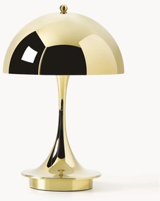 Candeeiro de mesa LED portátil e regulável Panthella, Alt 24 cm, Design Verner Panton