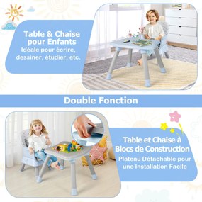 Cadeira alta para bebê 6 em 1 com cinto de 5 pontos e bandeja removível - Rosa