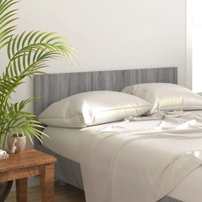 Cabeceira cama 160x1,5x80 cm derivados madeira cinzento sonoma