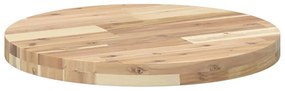 Tampo de mesa redondo Ø50x4 cm madeira de acácia maciça