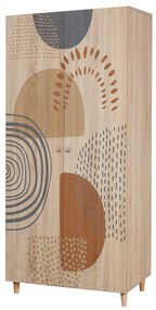 Guarda-roupa Lidya – Sonomo – 90x192x52 cm