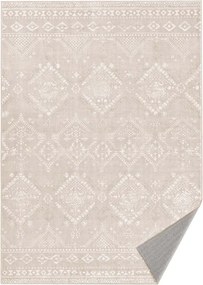 Tapete Boho 140 x 200 cm felpudo bege cappuccino