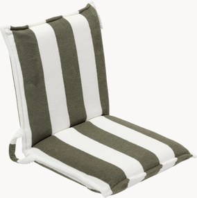 Almofada de assento reclinável para exterior Terry