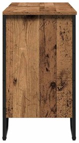 Armário de Pia para Casa de Banho Madeira Antiga 91x35x60 cm Madeira d