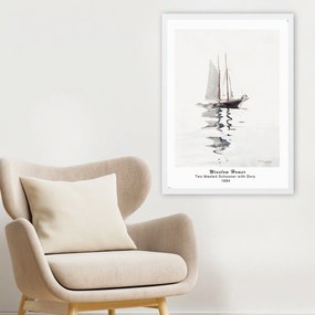 Quadro Decorativo com Moldura BC7436502338366-5575 – Multicolor – 55 x