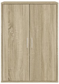 Aparadores 2 pcs 60x31x84 cm derivados madeira carvalho sonoma